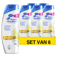 Head &amp; Shoulders Shampoo - Citrus Fresh (6 flessen - 400 ml)