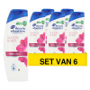 Aanbieding: Head & Shoulders Shampoo - Smooth & Silky (6 flessen - 400 ml) SHE00151 - 1