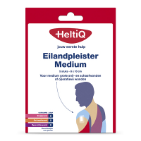 HeltiQ eilandpleister medium (8 x 10 cm, 5 stuks)  SHE00102