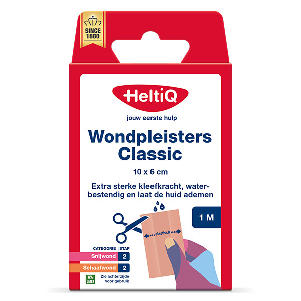 HeltiQ wondpleister (1 m x 6 cm) SHE00098 - 1