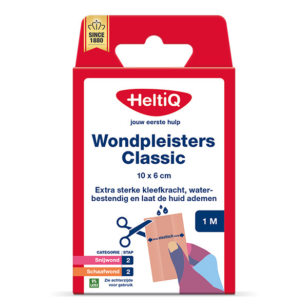 HeltiQ wondpleister (1 m x 6 cm) SHE00098 - 1