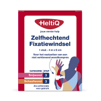 Heltiq fixatiewindsel zelfhechtend (4 m x 6 cm)  SHE00072