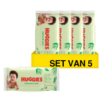 Huggies billendoekjes | Natural Care | Aloe vera | 280 doekjes (5x 56 stuks) SHU00048 Huggies billendoekjes | Natural Care | Aloe vera | 280 doekjes (5x 56 stuks) SHU00048