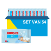 Huggies billendoekjes | Pure | 99% water | 3024 doekjes (54x 56 stuks) SHU00070 - 1