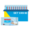 Huggies billendoekjes | Pure | 99% water | 3360 doekjes (60x 56 stuks) SHU00071 - 1