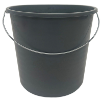 Huishoudemmer Grijs 10 liter (123schoon huismerk) SDR06446
