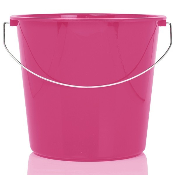 Huishoudemmer Roze 10 liter (123schoon huismerk) SDR00011 - 1