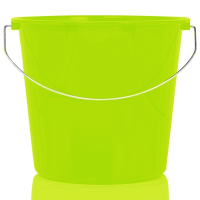 Huishoudemmer groen 5 liter (123schoon huismerk)  SDR00204