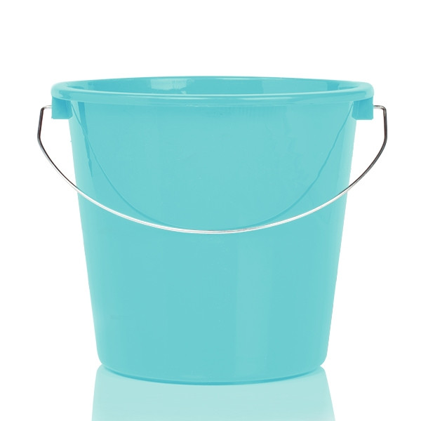 Huishoudemmer lichtblauw 5 liter (123schoon huismerk) SDR00010 - 1