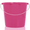 Huishoudemmer roze 10 liter (123schoon huismerk)