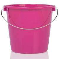 Huishoudemmer roze 5 liter (123schoon huismerk)  SDR00009