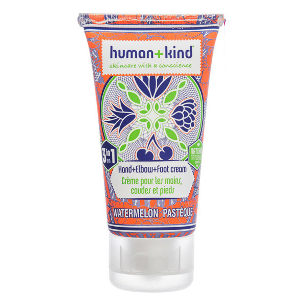 Human Kind Human+Kind handen-, ellebogen- en voetencrème watermeloen (50 ml)  SHU00035 - 1