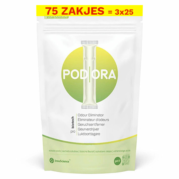 Aanbieding: Innuscience PodOra Geurverdrijver pods (3 zakjes à 25 stuks) SPO00041 - 1