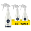 Aanbieding: Innuscience PodOra Sprayfles Glas- en Spiegelreiniger (3 stuks à 750 ml) SPO00049 - 1