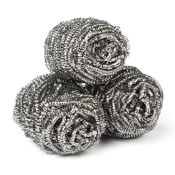 Inox staalspons 20gr | 3 stuks (123schoon huismerk) SDR00027 - 1