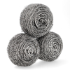 Inox staalspons 60 gr | 3 stuks | Extra sterk (123schoon huismerk) SDR06257 - 1