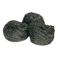 Inox staalspons 60 gr | XL | 10 stuks (123schoon huismerk) SDR08621