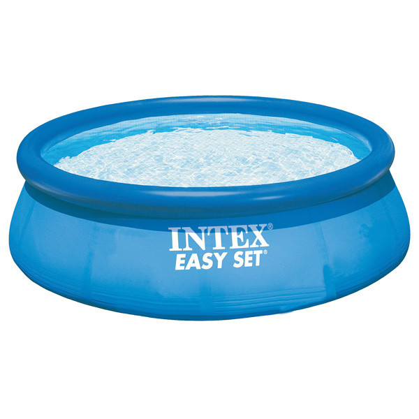 Giotto Dibondon zuur arm Intex Easy Set opblaasbaar zwembad inclusief filterpomp Ø366cm ↨76cm Intex  123schoon.nl