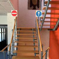 Jalema Tarifold ophangbord looprichting incl. ophangbevestiging (2 stuks)  SJA00013