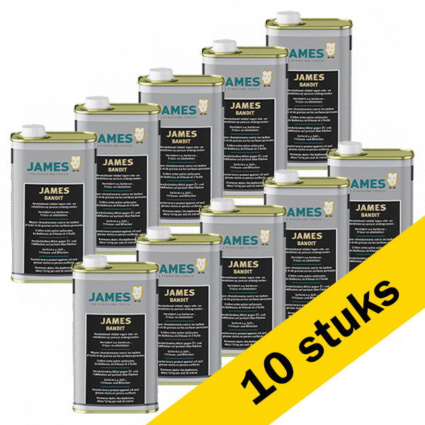 James Aanbieding: James Bandit - Olie- en vetvlekken (10 flessen - 1 liter)  SJA00257 - 1