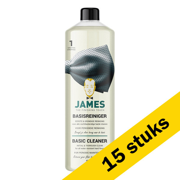 James Aanbieding: James Basisreiniger (15 flessen - 1 liter)  SJA00235 - 1