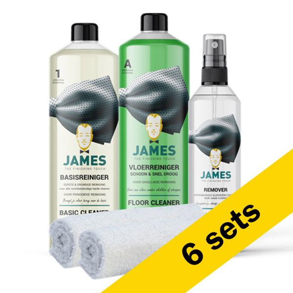 James Aanbieding: James Harde vloeren Schoonmaakset (6 sets)  SJA00259 - 1