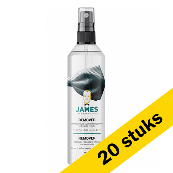 James Aanbieding: James Remover - Vlekverwijderaar Harde Vloer (20 flessen - 250 ml)  SJA00255 - 1