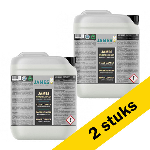 James Aanbieding: James Vloerreiniger Beschermt & Herstelt (2 jerrycans - 10 liter)  SJA00253 - 1