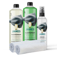 James Harde vloeren Schoonmaakset (1 set)  SJA00258