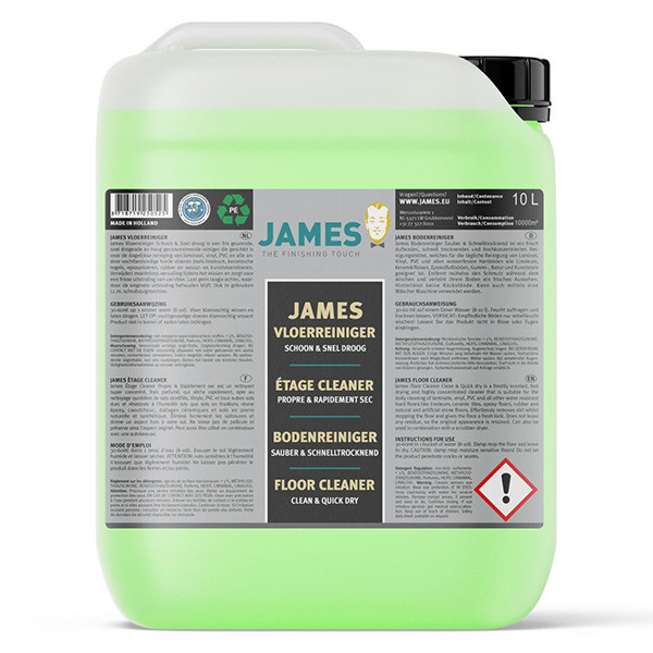 James Vloerreiniger Schoon & Snel Droog (10 liter)  SJA00248 - 1