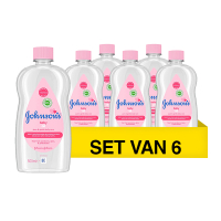 Johnsons Aanbieding: Johnson's babyolie (6 flessen - 500 ml)  SJO00120