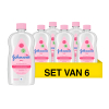 Aanbieding: Johnson's babyolie (6 flessen - 500 ml)