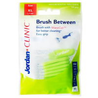Jordan Clinic Brush Between ragers maat XL (10 stuks)  SJO00102