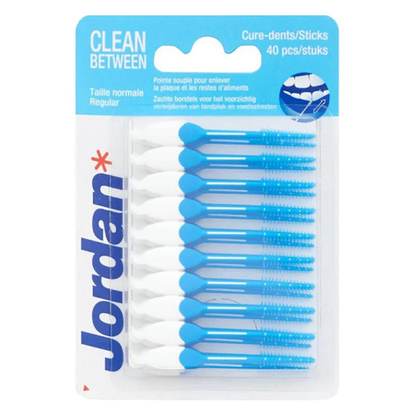 Jordan Dental Sticks Clean Between ragers Normal (40 stuks)  SJO00104 - 1