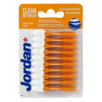 Jordan Dental Sticks Clean Between ragers maat L (40 stuks)  SJO00103