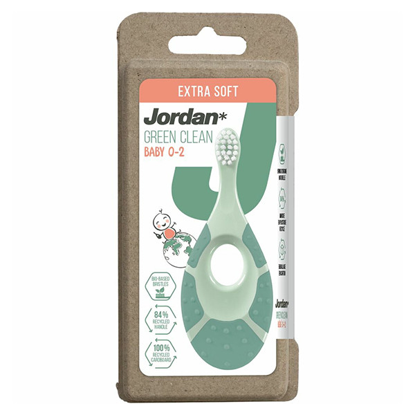 Jordan Tandenborstel Green Clean Step 1 Baby (0-2 jaar) SJO00138 - 1