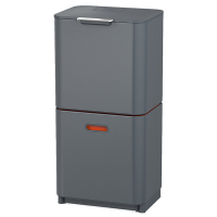 Joseph Joseph Intelligent Waste trio afvalemmer (2 x 30 liter, donkergrijs)  SJO00012