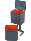 Joseph Joseph Intelligent Waste trio afvalemmer (2 x 30 liter, donkergrijs)  SJO00012 - 2