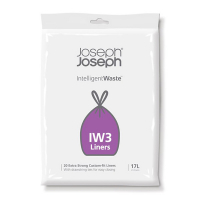 Joseph Joseph Intelligent Waste vuilniszakken met trekband 17 liter (20 zakken) SJO00023