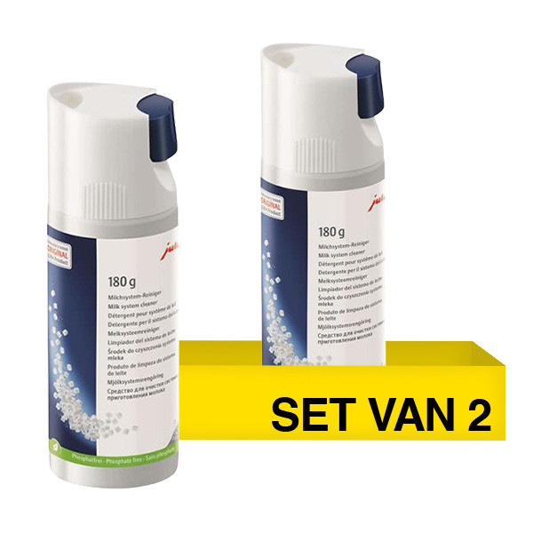 Aanbieding: Jura Melksysteemreiniger minitabletten (2 verpakkingen à 180 gram) SJU00059 - 1