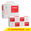 Aanbieding: 3x Handdoeken 61617 2-laags | 25 pakken | Katrin vouwhanddoekje SKA06235 - 1