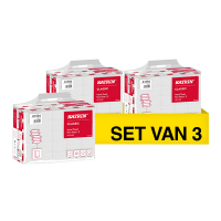 W-vouw handdoeken 61594 2-laags | 3 x 25 pakken | Katrin Non Stop