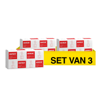 W-vouw handdoeken 95193 2-laags | 3 x 25 pakken | 3375 vellen | Katrin Non Stop