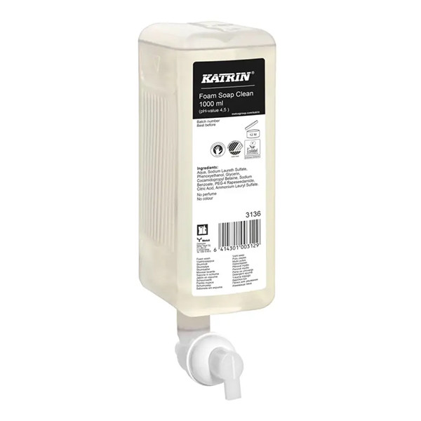 Katrin Clean Schuimzeep (1000 ml)  SKA06181 - 1