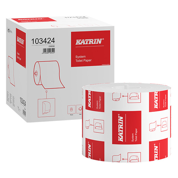 Katrin Toiletpapier 103424 2-laags | 36 rollen | Katrin System 800 Eco  SKA06016 - 1