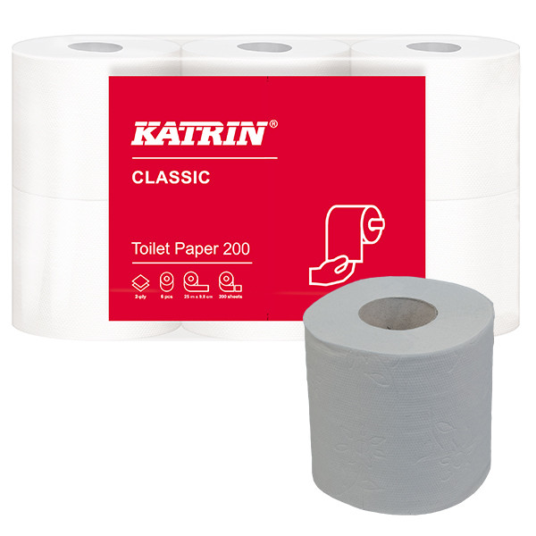 Katrin Toiletpapier 77152 2-laags | 48 rollen | Katrin 200  SKA06020 - 1