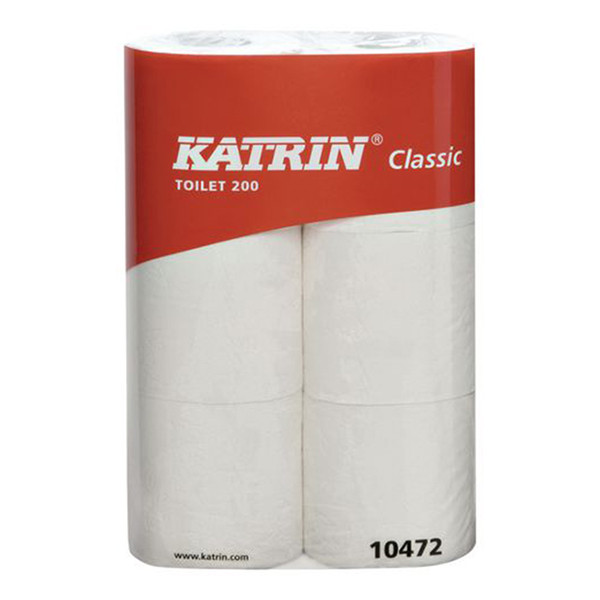 Katrin Toiletpapier 77152 2-laags | 6 rollen | Katrin 200  SKA06100 - 1