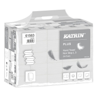 Katrin W-vouw handdoeken 344013 3-laags | 25 pakken | Katrin Plus Non Stop  SKA06047