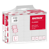 Katrin W-vouw handdoeken 61594 2-laags | 25 pakken | Katrin Non Stop  SKA06044