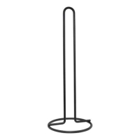 Keukenrolhouder Mat Zwart (32 cm) (123schoon huismerk) SDR07475